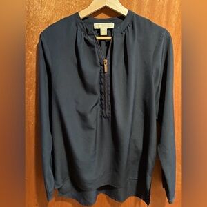 Michael Kors Navy Blouse
